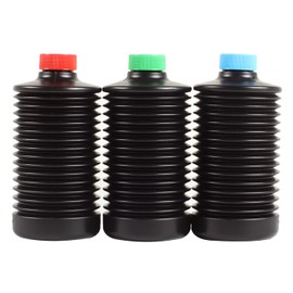 3X1000ml Foldable Dark Chamber Chemical Storage Bottle Foldable Liquid Container Film Photo Developer Antioxidant Storage Lab Accessories