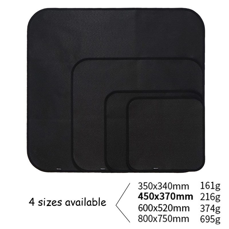 Fire Pit Mat, 60*52cm Under Grill Mat Fire Resistant Pad
