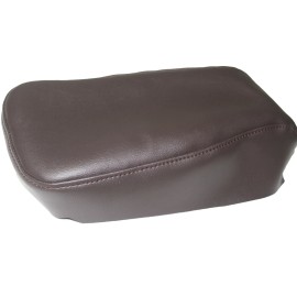 Kar Designers Fits 13-18 Toyota Avalon Synthetic Leather Center Console Lid Cover Brown