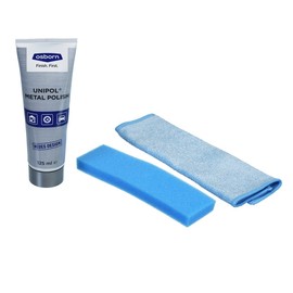 Honing Brush Polishing Set of 3 Professional Metal Tube Emulsion, Sponge and Polishing Cloth – 1 X 1203600002