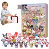 Christmas Advent Calendar 2024,Cute Cartoon Countdown Calendar 24 Christmas Cute