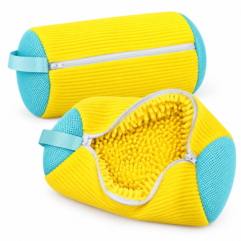 2 Pack Shoe Washing Bags for Washing Machines – Reusable