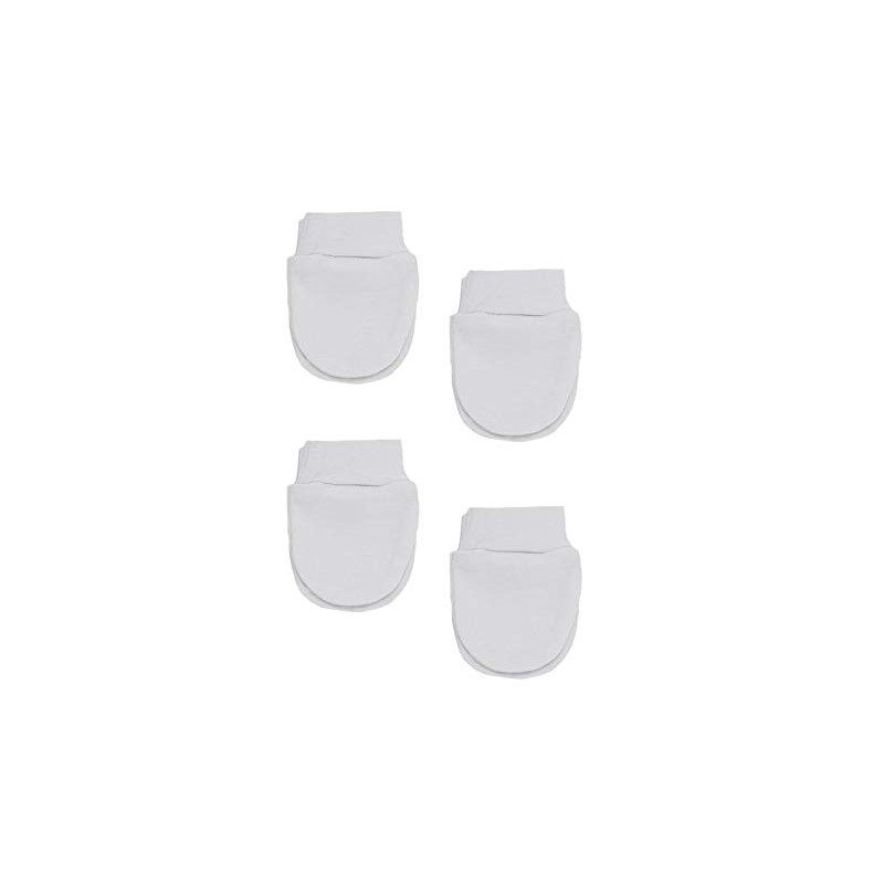 Soft Touch 4 Pairs Premature Baby Anti Scratch Mittens with