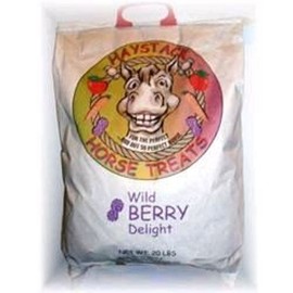 Haystack Wild Berry Horse Treats Healthy and Natural Mineral Food 20 lbs Bag