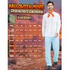 Mahoon Halloween Fred Costumes Cosplay, Azul & blanco, X-Large