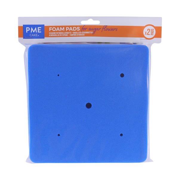 PME Mexican and Flower Foam Pads, Set of 2, Blue