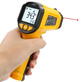 Contactless Thermometers,Real-Time Infrared Thermometers - Gauge with Rapid Response Real-Time Readings for Equipment Monitoring Maintenance Production
