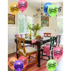 FACHY 21 Stück Willkommen Zurück Dekoration 20 Stück Welcome Back Tropische Luftballons für Schulanfang, Wiedervereinigung Armee-Thema Einsatz Rückkehr Hause Familie Partei Dekoration