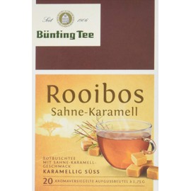 Bünting Tee Rooibos Cream Caramel 20 x 1.75 g