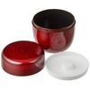 Tatsumiya 04248 Tea Canister, Keyaki Wood Grain, Size: Approx. φ3.5
