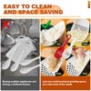 4 Pieces Multifunctional Kitchen Cooking Spoon, Plastic Slotted Spoon with