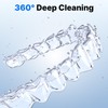 CXRUY Ultrasonic Retainer Cleaner - UV Dental Cleaning Pod Night