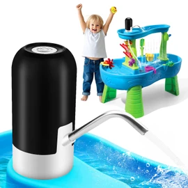 Water Table Pump for Step 2 - Cordless, Portable, Compatible with Most Water Tables - Pump for Water Table Toys Accessory for Kids Fun - Runs 3 Hours