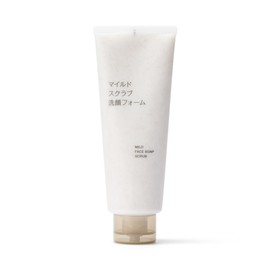 MUJI 無印良品 Mild Scrub Face Wash Foam (Large Capacity) - 220g 84464881