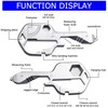 24- in-1 Key Shaped Pocket Tool, multitool key with key