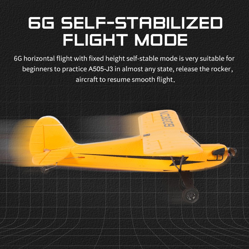 Remote Control Airplane 3D/6G Remote Control Plane 2.4GHz Gliding Aircraft