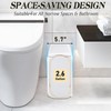 XLHOMO Bathroom Accessories Set, 10 Pieces White and Gold Bathroom