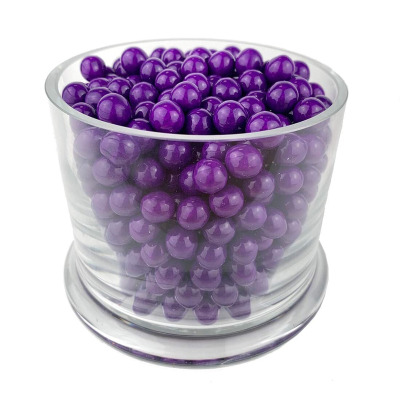 Color It Candy Dark Purple Sixlets 2 Lb Bag -