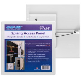 EASY-EXS Access Panels Spring-Fit 14"x14" (External 16"x16") Square (SAP1414) for Drywall, celing, Electrical, Plumbing Hole Covers