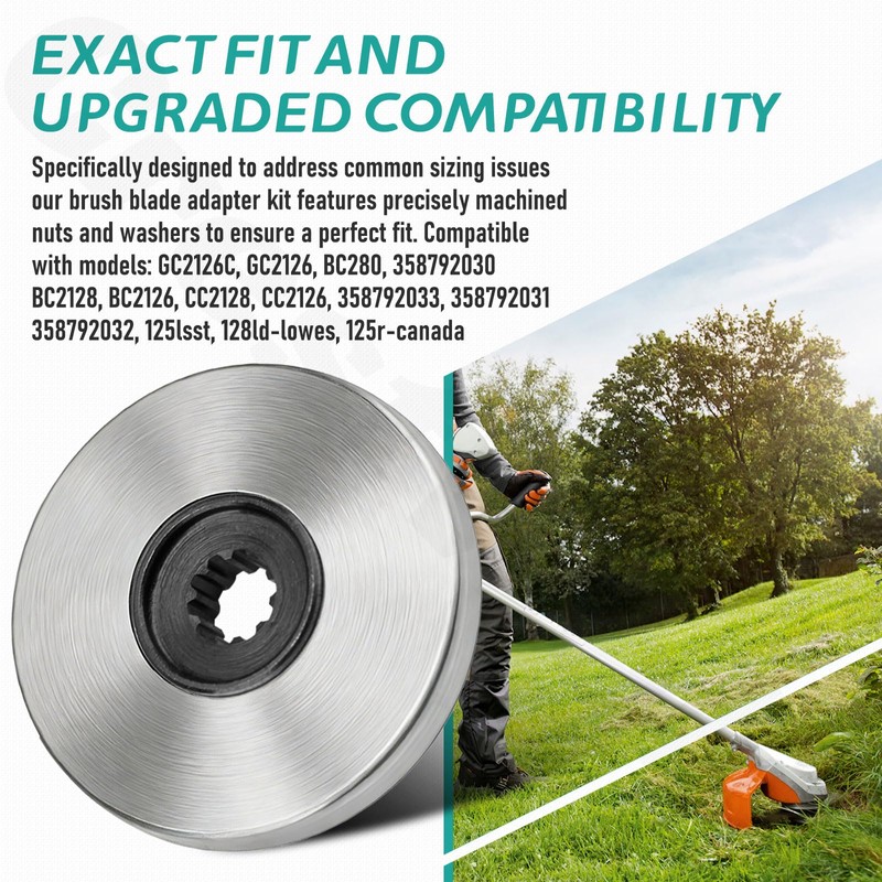 Blade Adapter Kit for Husqvarna 128LD 223L 223R 125R 128RJ