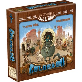 SYLEX Asmodee Colorado - Board Game - Card Games - Strategy Game - Racing Game - Game for Adults and Children from 14 Years - 2 to 4 Players - 40 Minutes - French Version
