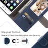 Shantime Stylish Leather Wallet Case Compatible with AGM G1 Pro,