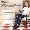 STEELUS Leg Massager, Air Compression Massager with 3 Level Heat,