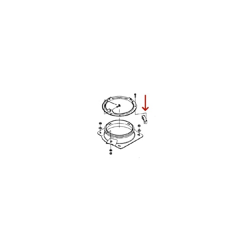 ZFZMZ Replacement Chute Retainer 25-5450 Compatible with 255450 w/Screws for
