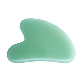 YAMHOHO Gua Sha Jade Stone Gua Sha Massage Tool, Guasha Tool for Face and Body Skin Massage. Tools for SPA Acupuncture, Pink Stone for Body Face Neck and Eye, Skin Care Gift for Woman