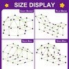 SpringFlower 100 PCS Glow in The Dark Fort Building Kit