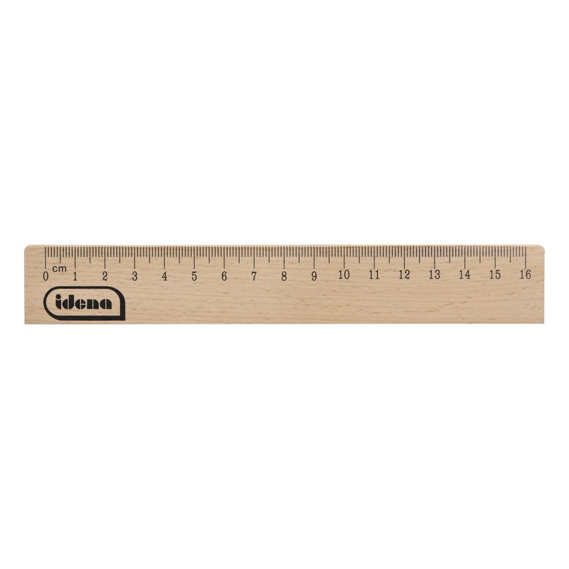 Idena 90272 - Ruler with 16 cm Length, Pack of