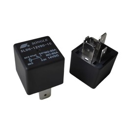 4pcs SLDH-12VDC-1C 80A 12V 5pin SPDT Automotive Relay