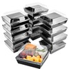 Ocmoiy Small Charcuterie Boxes with Clear Lids, To Go Paper