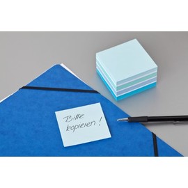 Notas Post-it, Azul pastel, 450 Sheets