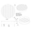 Polylok 10" Pipe Grate (Black)