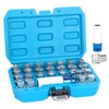 BELEY 23pcs Wheel Lock Lug Nut Remover Kit, Automotive Wheel