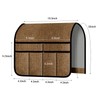 Meeall Armchair Caddy & Remote Control Holder for Couch &