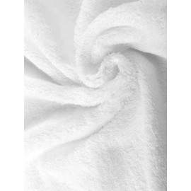 herzbach home Premium Hand Towels 50 x 100 cm Set of 2 (White) - High Quality, Soft & Absorbent Towels in Best Quality - 100% Natural Cotton