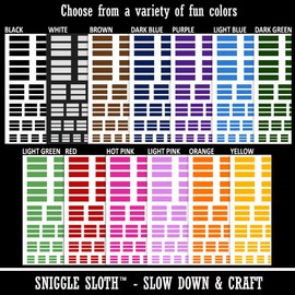 Rectangle Trio Temporary Tattoo Water Resistant Fake Body Art Set Collection - Light Pink (One Sheet)