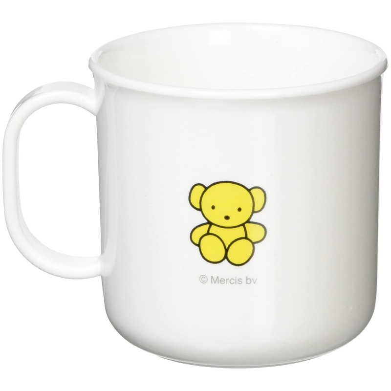 Kutsuwa MF670 Miffy Plastic Cup 6.8 fl oz (200 ml),
