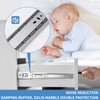 22 inch Drawer Slides 4 Pairs (8pcs) Soft Self Close