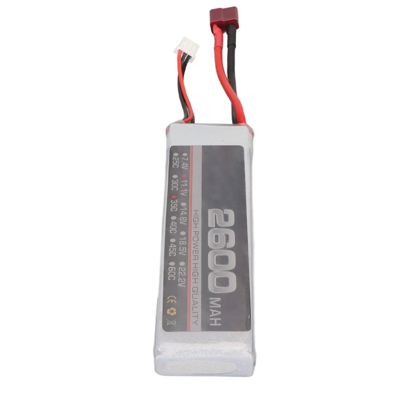 11.1V 35C 2600mAh 3S RC Lipo Battery for FPV Racing