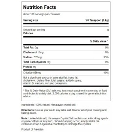 Swanson Pink Himalayan Crystal Salt 5.29 oz Salt