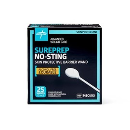 Medline Sureprep No-Sting Skin Protectant, 25 Wands per Box, 3ML