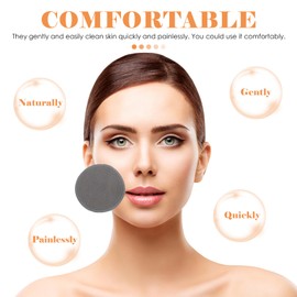 FOMIYES 26pcs Women Face Wipes Makeup Remover Pads Washable Mat Bamboo Fiber Cleansing Pads for Travel Gym Gentle Face Cleansing Cotton