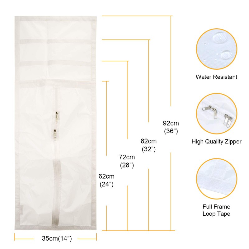 HOOMEE Airlock | Window Seal For Portable Air Conditioner, Flexible