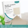 Dimora Upgrade Silver Calcium Alginate Wound Dressing -Antibacterial Non Stick