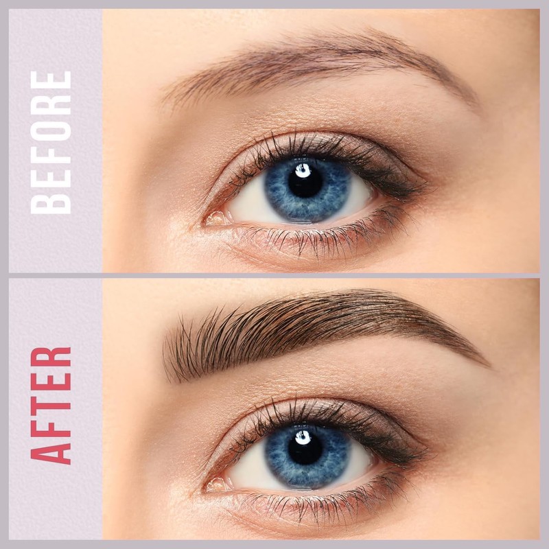 Pack of 2 Eyebrow Pencils, Waterproof, 2-in-1 Dual-Ended Microblading Eyebrow