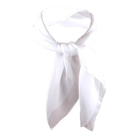 TigerTie Ladies’ Chiffon Neckerchief, Various Colours, Size 50 cm x 50 cm – Neckerchief Scarf -