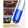 Ultra Slim Surface Mount Hazard Lights Emergency Strobe Grille Lights